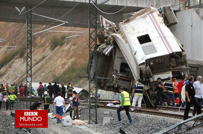 El maquinista del tren de Galicia, detenido por “homicidio por imprudencia”