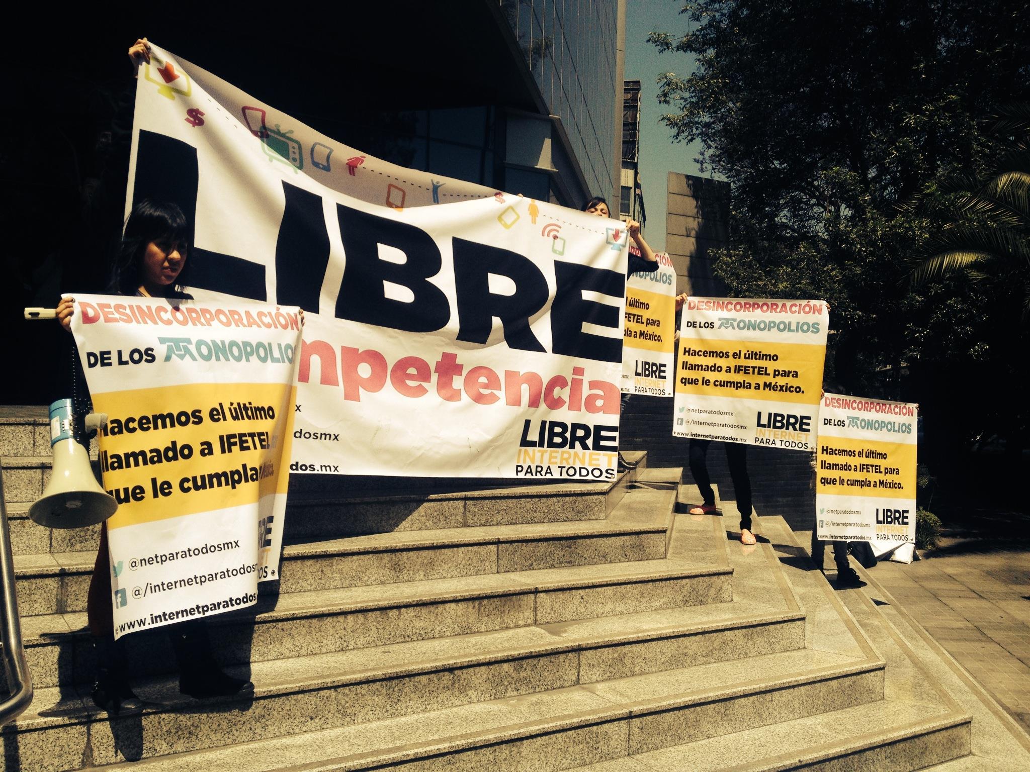 Organizaciones piden a Ifetel disolver los monopolios
