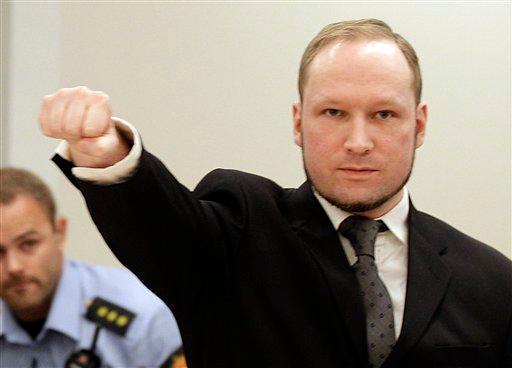 Condena justicia noruega a Breivik a 21 años de prisión