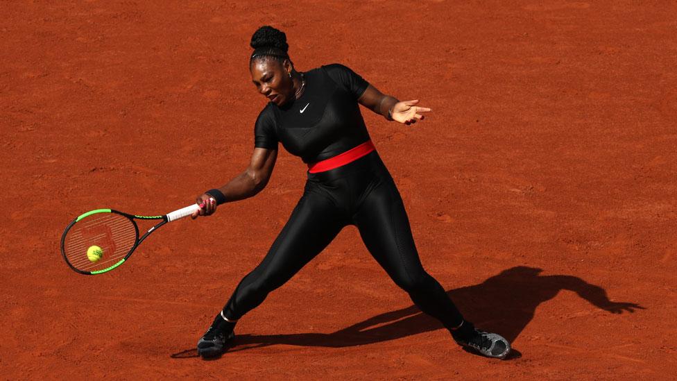 La razón por la que Serena Williams lleva un “traje de pantera” en Roland Garros