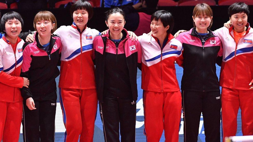 Corea del Norte y Corea del Sur deciden unirse antes que enfrentarse en el mundial de ping-pong