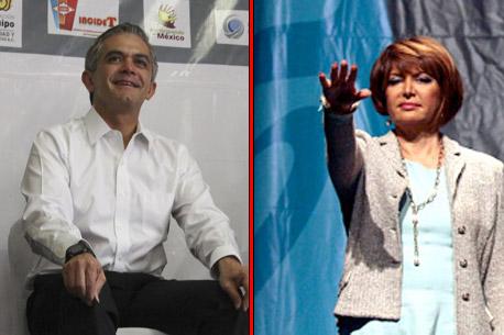 Mancera y Guerra se registran para el GDF ante el IEDF