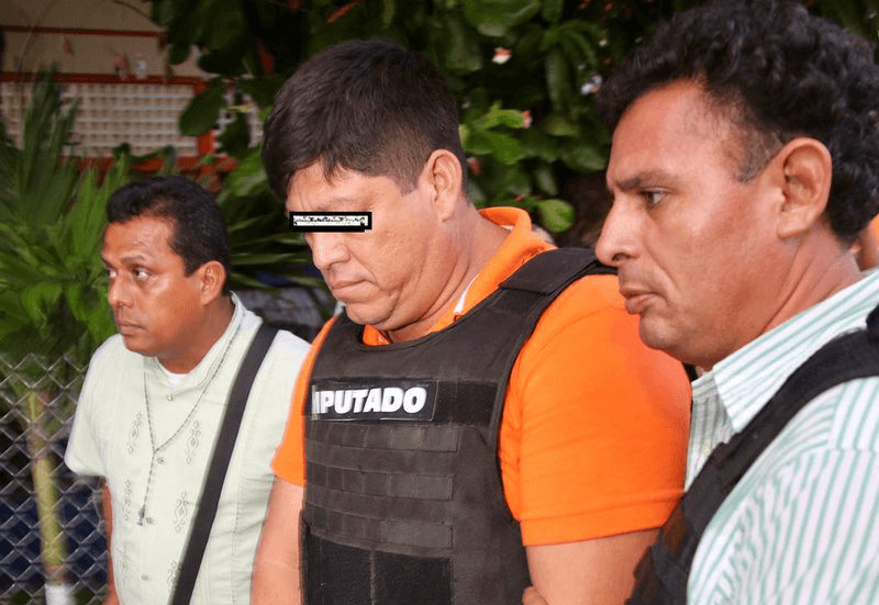 Dan prisión preventiva a exmando policial premiado por el gobierno de Duarte en Veracruz