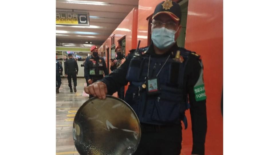 Celulares, paraguas, muletas, comales y hasta dentaduras causan retrasos al Metro de la CDMX