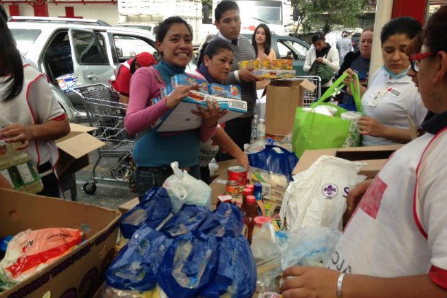 La Cruz Roja envía 80 mil 500 kilos de ayuda a estados damnificados