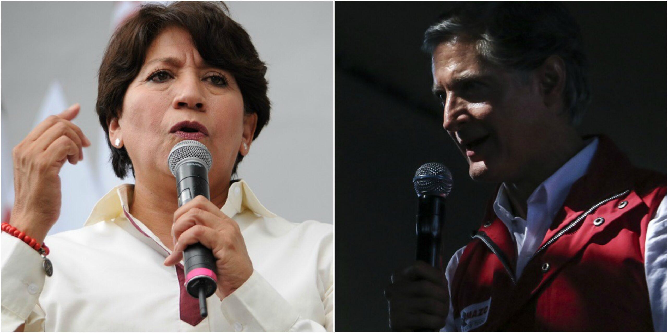 Edomex: Encuestas muestran un duelo cerrado entre Delfina y Del Mazo a 4 días de la elección