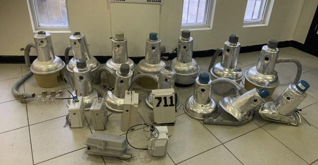 Desinstalan 18 cámaras de videovigilancia colocadas por grupos delictivos en calles de Reynosa, Tamaulipas