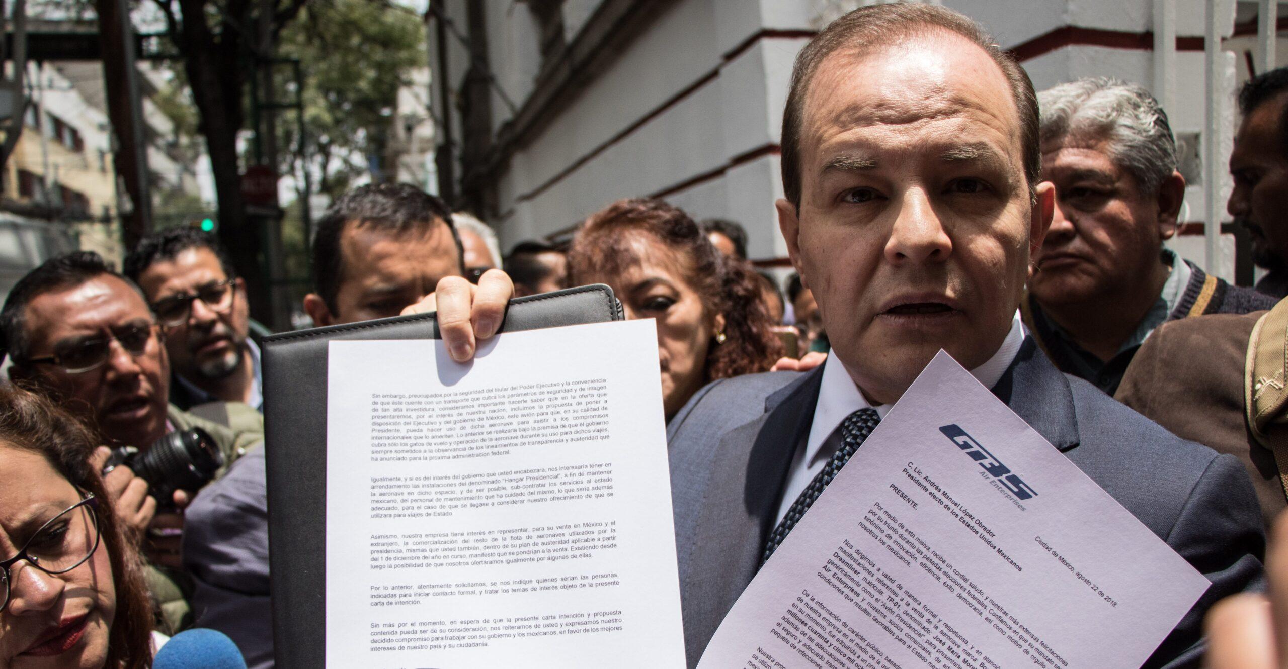 Empresario ofrece mil 900 mdp por el avión presidencial (que no tiene ni Obama)