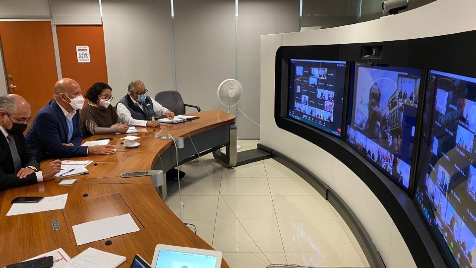 Insabi y secretarías de salud de estados plantean estrategia para combatir ómicron