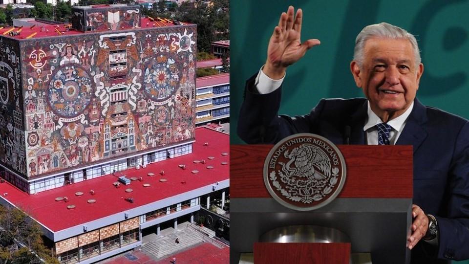 AMLO contra la UNAM: ‘Las facultades se llenaron de conservadores’