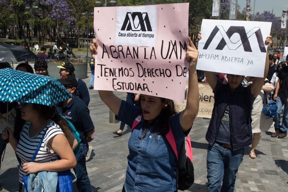 50 días de huelga en la UAM: afecta a 58 mil estudiantes y paraliza 3 mil investigaciones