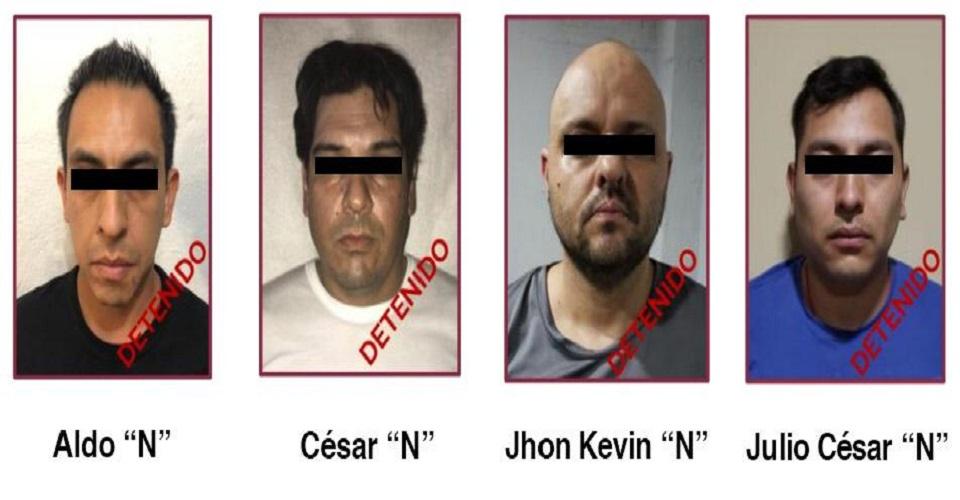 Detienen en la CDMX a cuatro integrantes del Cártel Jalisco tras cateo en tres casas