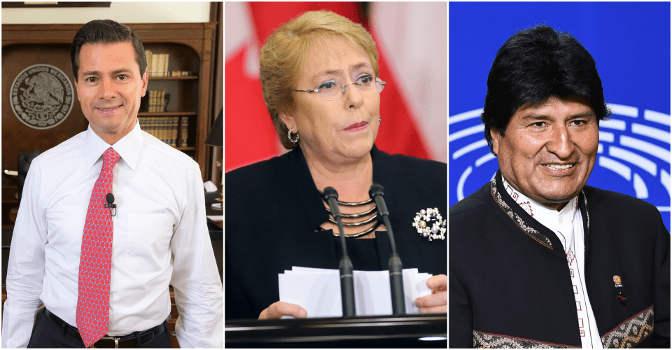 ¿Cuáles son los presidentes que más y menos ganan en América Latina?