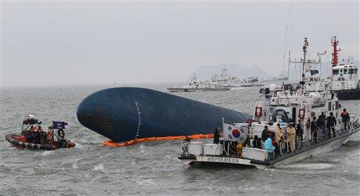 Aumenta a 80 cifra de muertos por hundimiento de ferry surcoreano