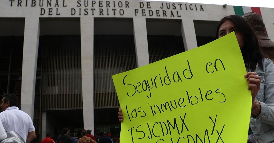 Demandan que Tribunal Superior de CDMX suspenda labores hasta comprobar seguridad tras sismo