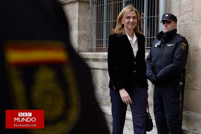 Infanta Cristina será procesada por fraude fiscal y lavado de dinero