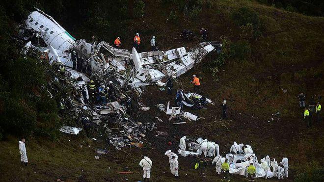 Lo que se sabe del accidente de avión del equipo Chapecoense que dejó 71 muertos
