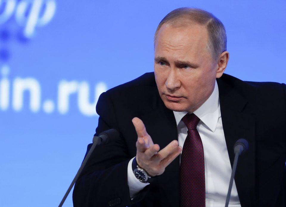 Putin rechaza haber intervenido en las elecciones en EU durante su conferencia de fin de año