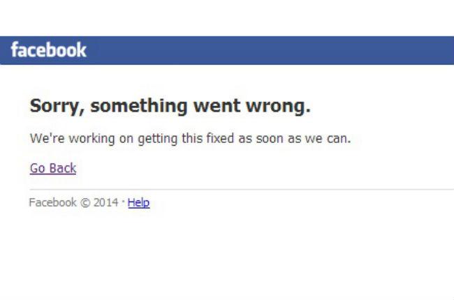 Facebook restablece su sistema tras falla