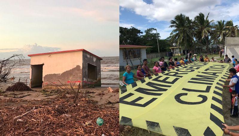 El Bosque, en Tabasco, en riesgo de desaparecer: el mar 'come' casas y calles por cambio climático