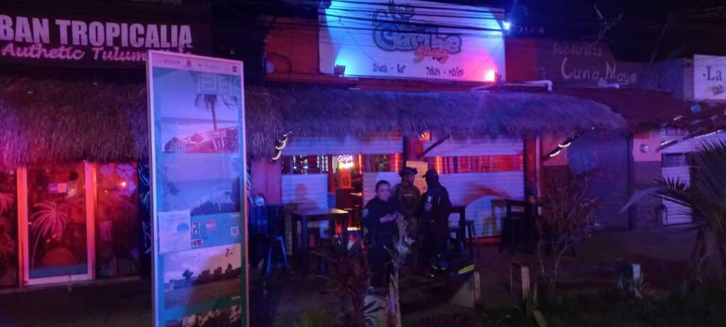 Ataque al bar Caribe Swing en Tulum deja un muerto y tres heridos 