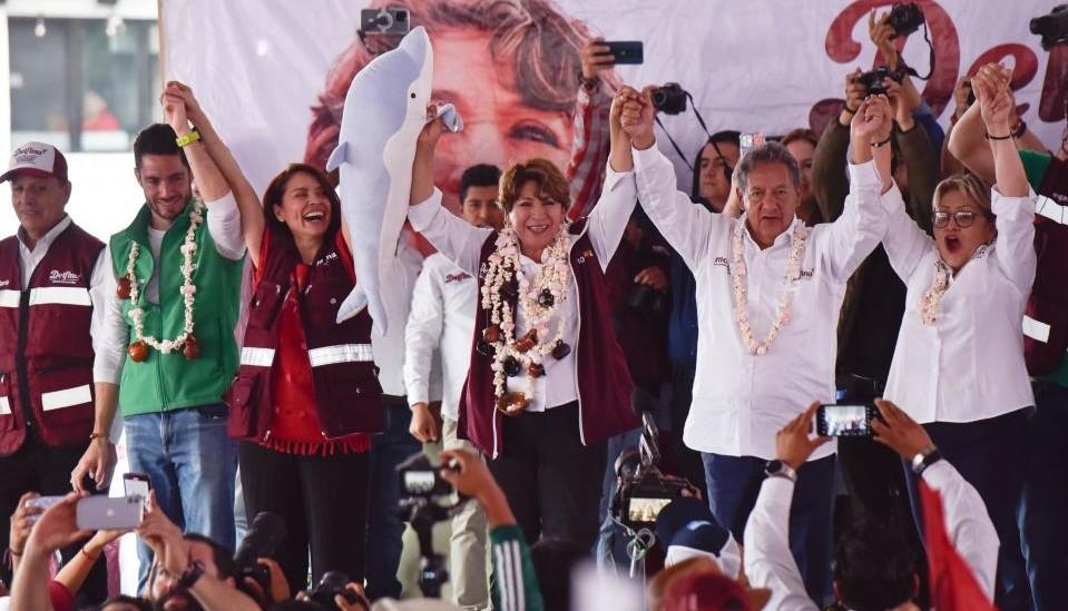 “Pachanga en casa”: Delfina Gómez cerrará campaña por Edomex en Texcoco