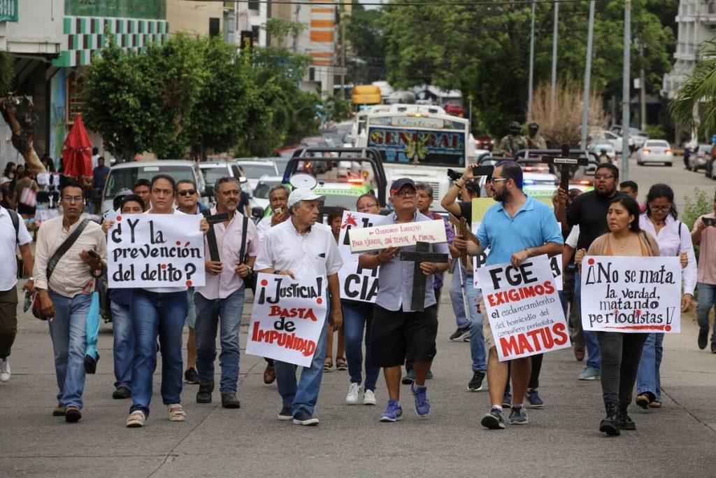 Periodistas convocan a protesta en CDMX por el asesinato del comunicador Nelson Matus en Guerrero