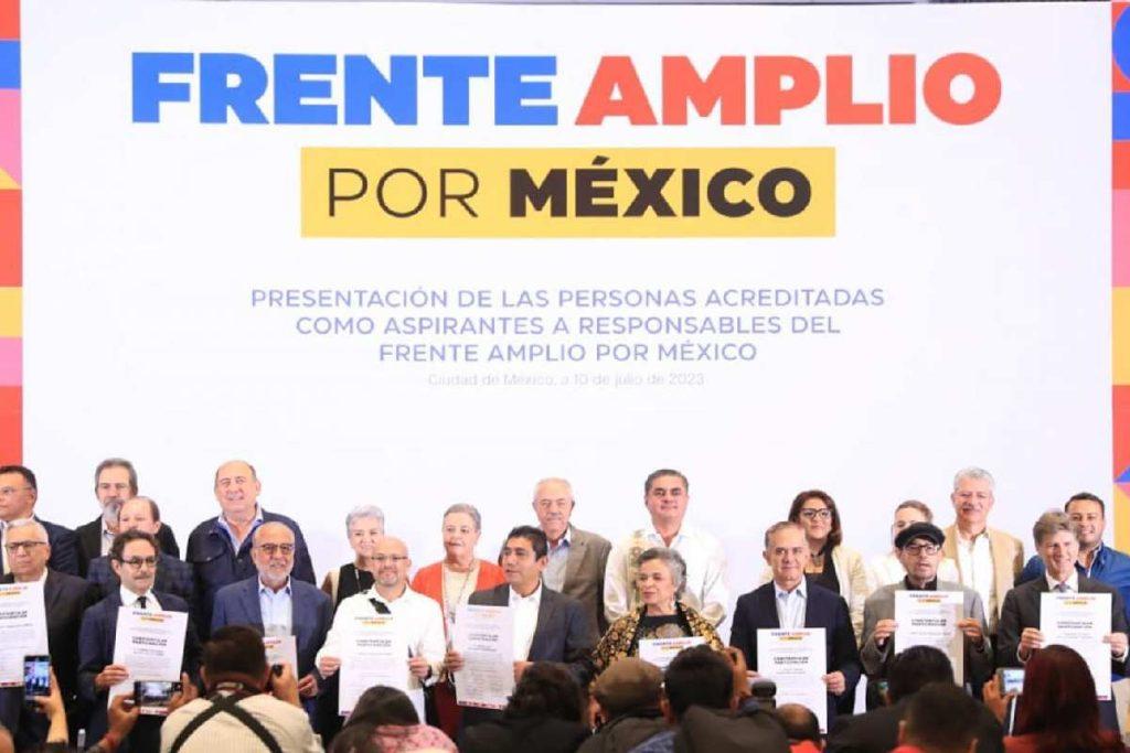 El Tribunal Electoral da luz verde al Frente Amplio por México, pero ordena al INE emitir lineamientos