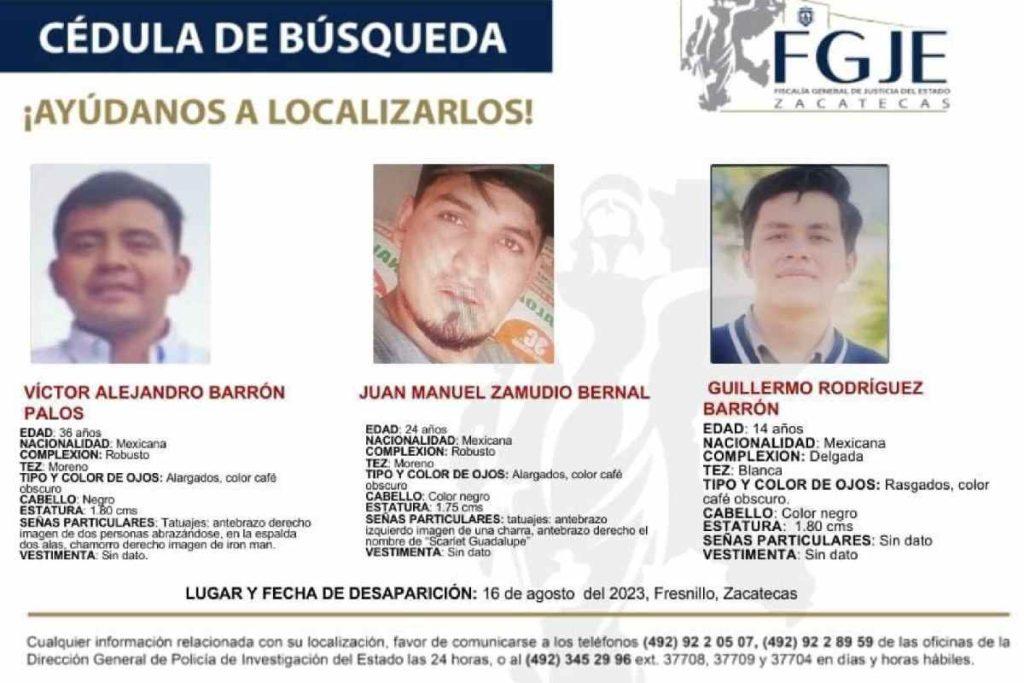 Desaparecen un triatleta y otros tres jóvenes en Fresnillo, Zacatecas