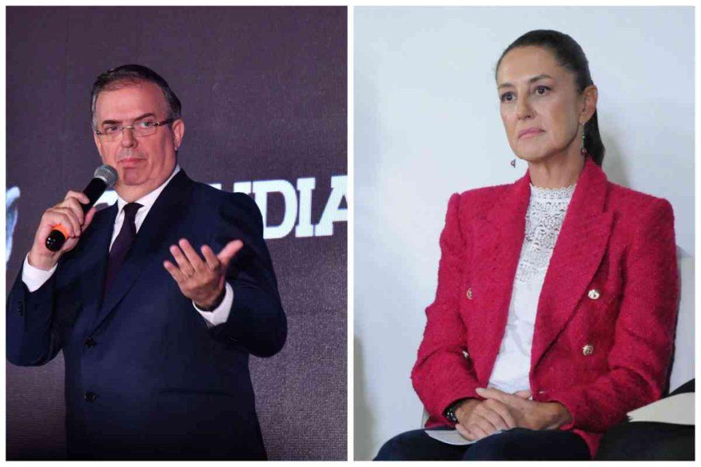 Marcelo Ebrard lanza campaña de contrastes entre él y Claudia Sheinbaum