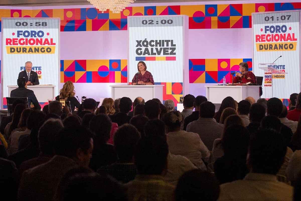 Aspirantes del Frente Amplio critican la política de AMLO de “abrazos, no balazos” contra los criminales