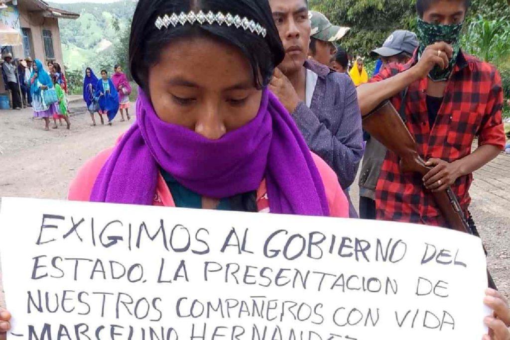 Guerrero: Tres días después, Fiscalía levanta denuncia por desaparición de integrantes del Concejo Indígena Emiliano Zapata