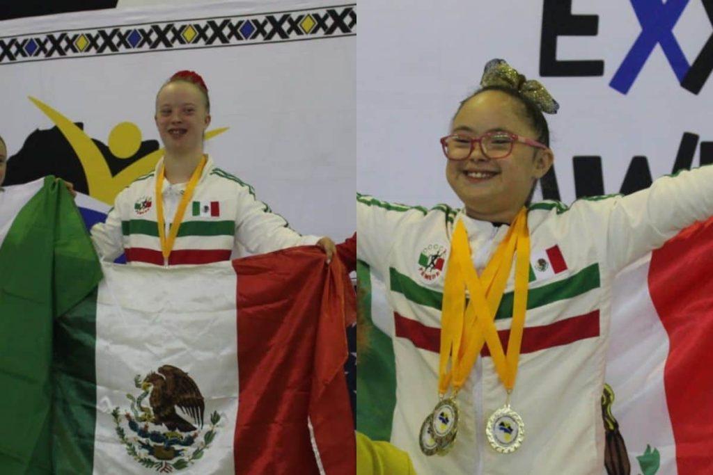 Mexicanas triunfan en Mundial de Gimnasia Artística para personas con Síndrome de Down