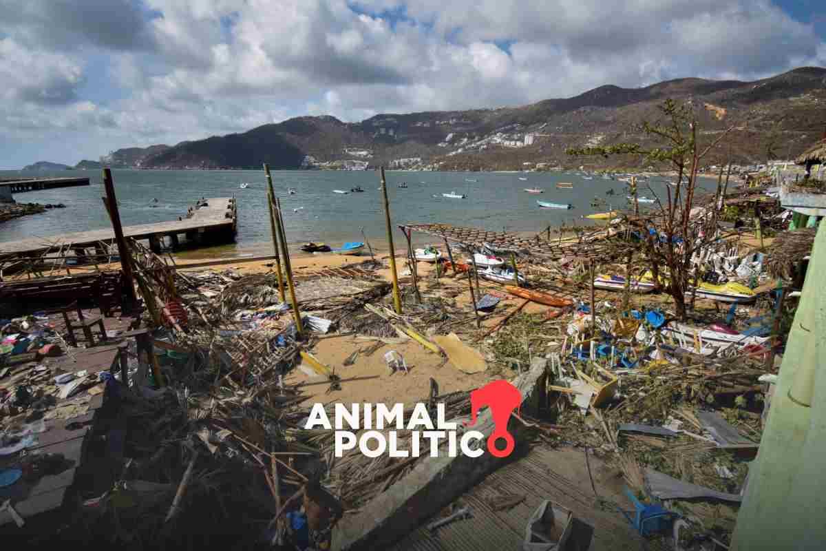 Incomunicados y con escasez de alimentos: los daños en municipios de Guerrero por el huracán Otis