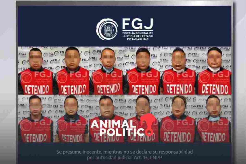 Sentencian a 50 años de prisión a 12 policías por la masacre de migrantes en Camargo, Tamaulipas, en 2021