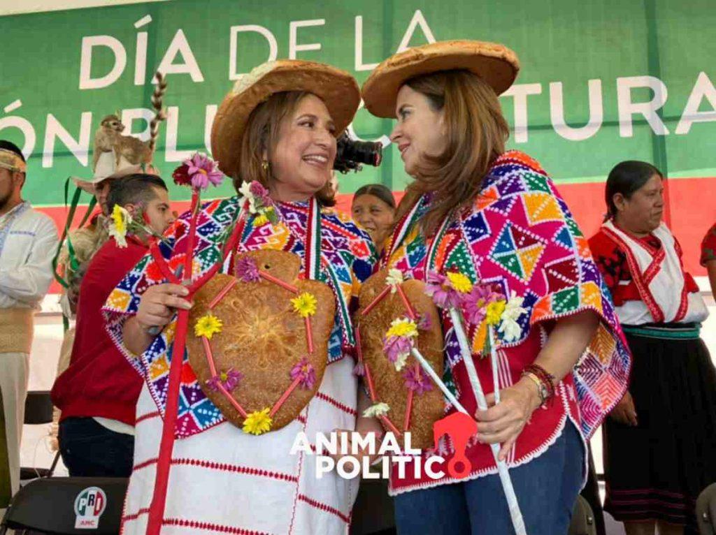 Arropan priistas a Xóchitl Gálvez en Hidalgo; “me siento orgullosa de ser su candidata”