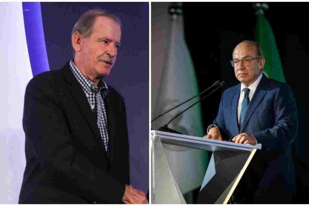 Calderón y Fox firman desplegado para apoyar a Javier Milei, candidato a la Presidencia de Argentina