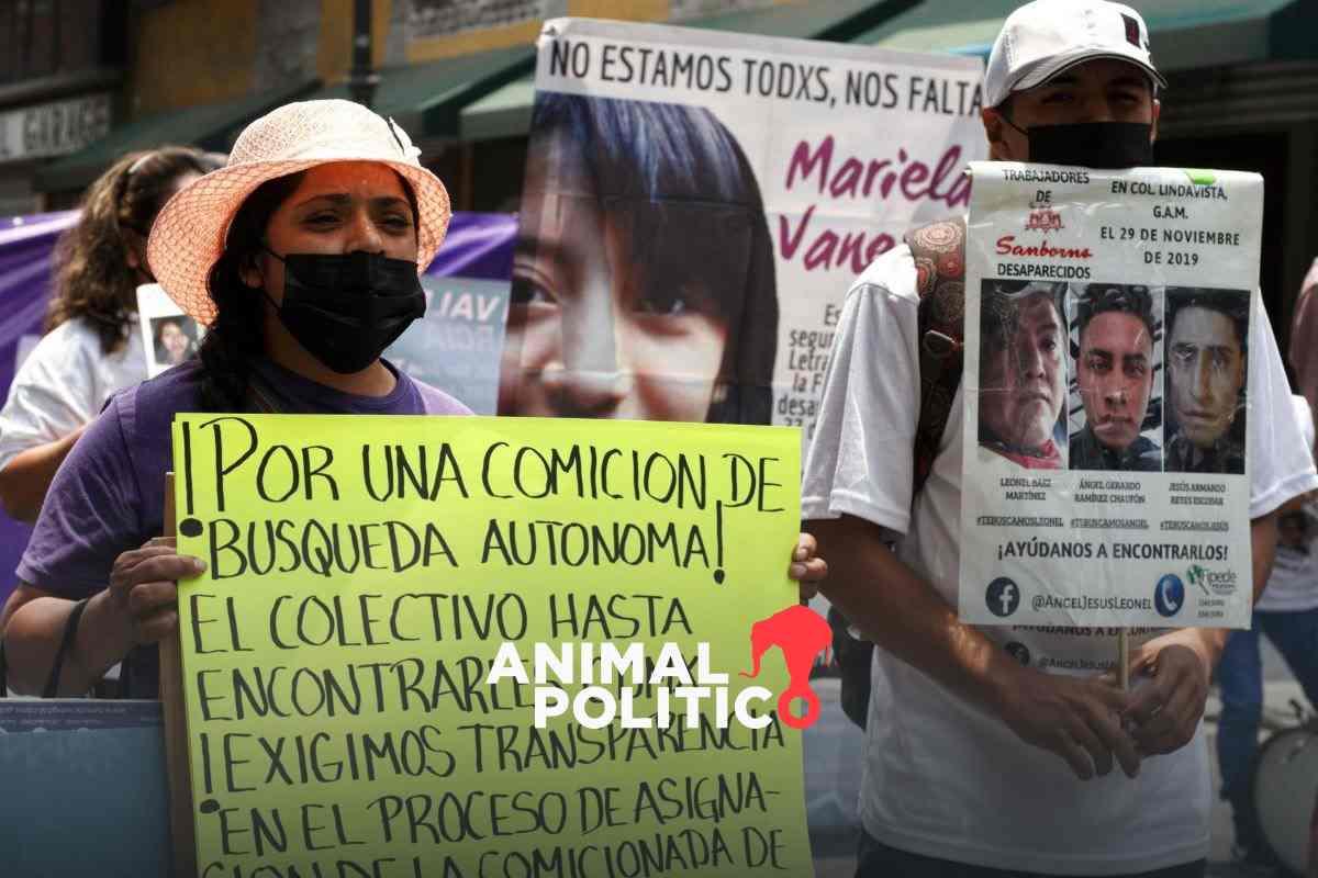 Consejo ciudadano señala fallas en registro y acciones de la Comisión de Búsqueda en CDMX