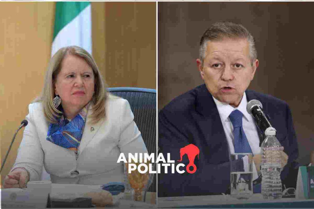 Loretta Ortiz y Arturo Zaldívar se lanzan acusaciones respecto a los asuntos pendientes de la Corte
