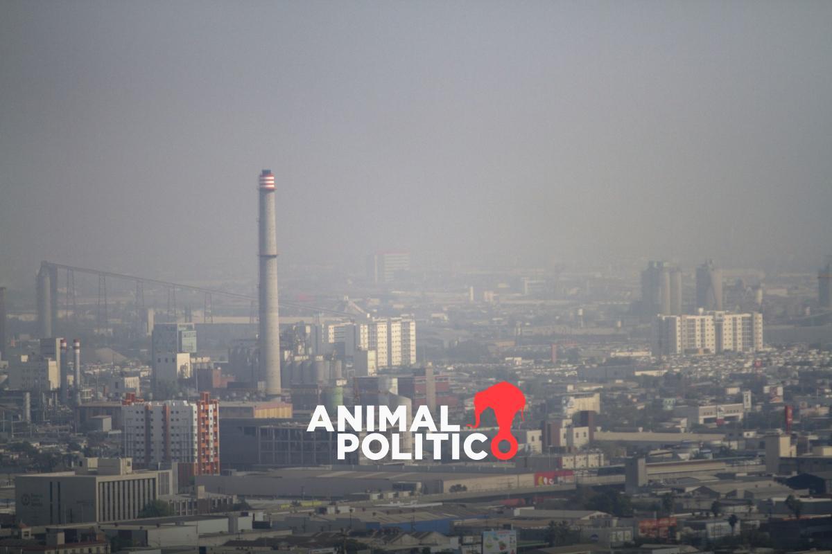 Nuevamente hay mala calidad del aire en Monterrey; gobierno lo atribuye a la refinería de Cadereyta