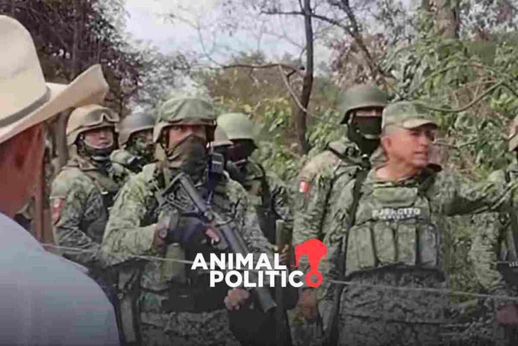 Militares y pobladores se enfrentan en Chicomuselo, Chiapas; rechazan ingreso de fuerzas armadas