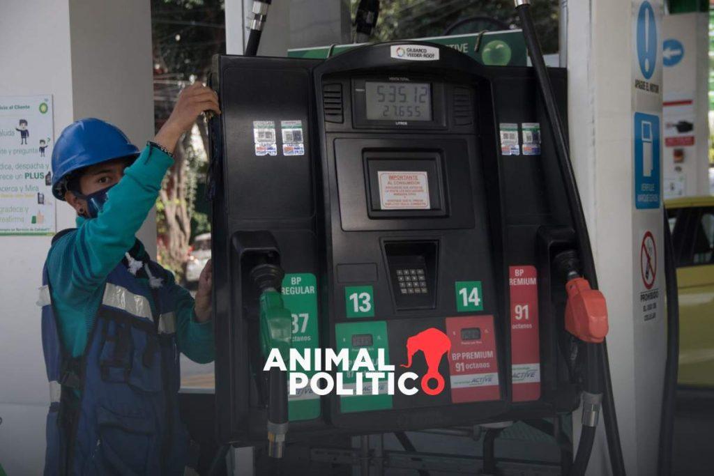 La gasolina inicia 2024 sin subsidio y con aumento en precio por impuesto