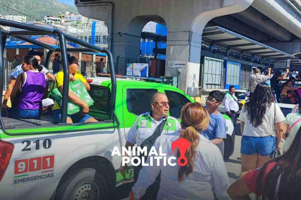 Por violencia y amenazas, paran rutas de transporte público en Acapulco, Guerrero