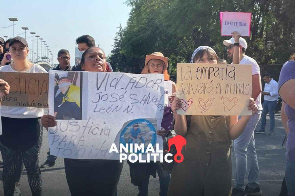 ‘Abusaron de una niña, queremos justicia’: bloquean Periférico Norte en protesta por liberación del presunto agresor de una menor de 4 años