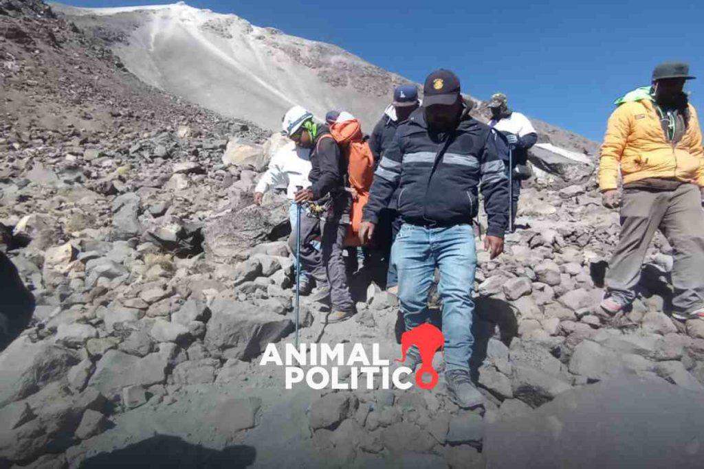 Hallan cuerpo del segundo alpinista desaparecido en Pico de Orizaba