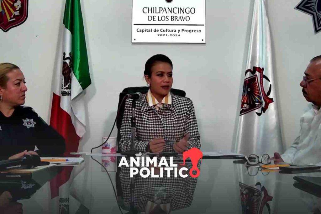 Alcaldesa de Chilpancingo asegura que la violencia tiene 20 años; niega parálisis en el municipio