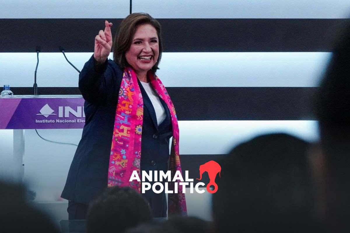Xóchitl Gálvez se registra como candidata ante el INE; pide a AMLO sacar las manos de la elección