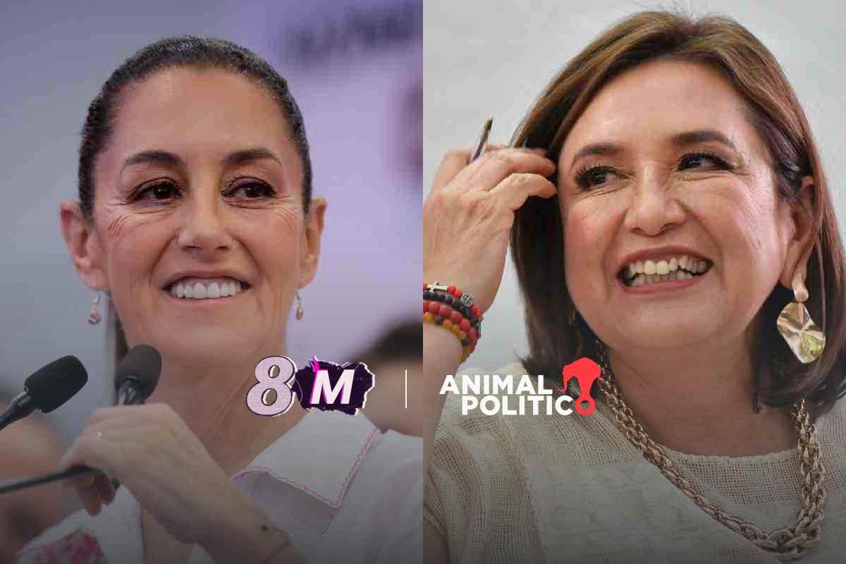 8 de marzo: Claudia Sheinbaum y Xóchitl Gálvez, candidatas a la presidencia, pero sin agenda feminista