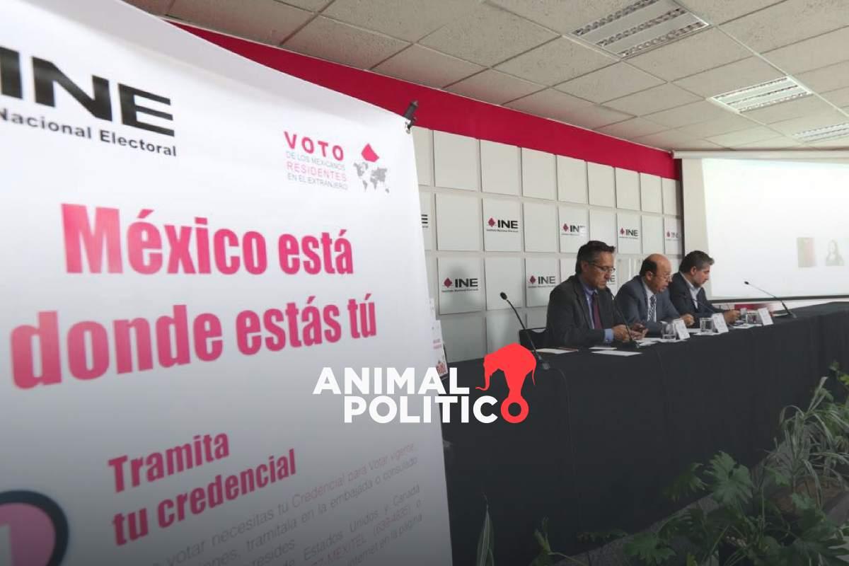 INE elimina de la lista nominal a mexicanos en el extranjero, afectados denuncian que fue cancelado su derecho al voto