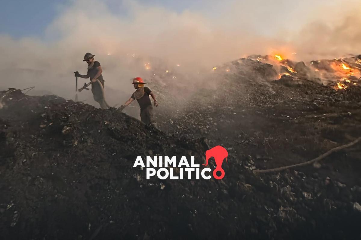 Nayarit: suspenden clases en Tepic y Xalisco por incendio en basurero “El Iztete”; tardará en apagarse dos o tres semanas